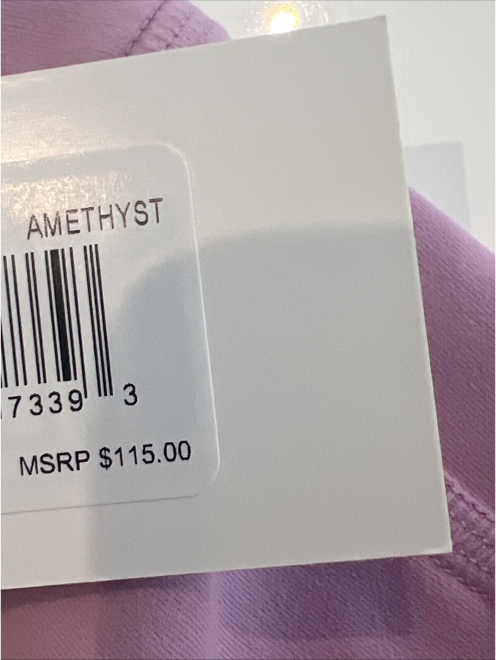 $115 Halfdays Women's Camille Leggings NWT Size M Color Amethyst-Pink - Picture 3 of 11